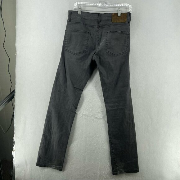 Zara Man Jeans Men's Sz 30x32 Gray Skinny Low-Rise Stretch Pockets Denim - Picture 2 of 13